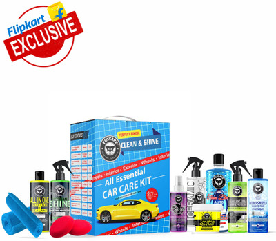 FOXCARE Liquid Car Polish for Exterior, Windscreen, Chrome Accent(500 ml, Pack of 12)