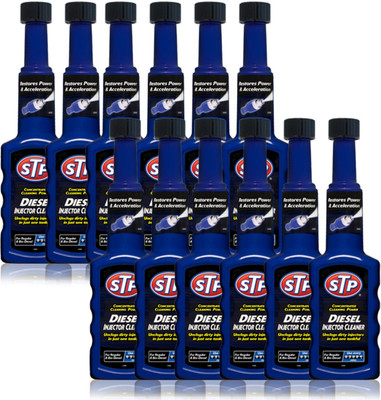 STP DIESEL INJECTOR CLEANER: Unclog dirty injectors (200 ml) : Pack of 12 Combo