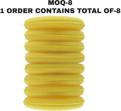 aksmit Polyester, Polyurethane Vehicle Washing  Sponge(Pack Of 8)