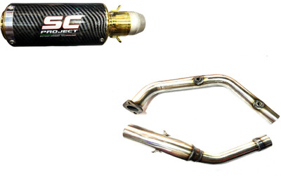 acube mart 1 BIKE EXHAUST, 1 set R15 v4 Bike Bend Pipe Combo