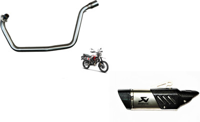 acube mart 1 BIKE EXHAUST, 1 Xpulse bend pipe Combo