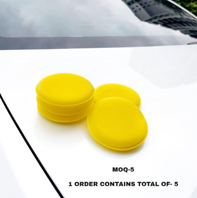 aksmit Polyester, Polyurethane Vehicle Washing  Sponge(Pack Of 5)