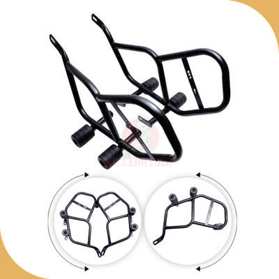 KILLERRYDER Heavy Duty Metal TVS Ronin Crash Guard Black