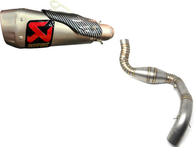 acube mart 1 BMW bike bend pipe, 1 bike exhaust Combo
