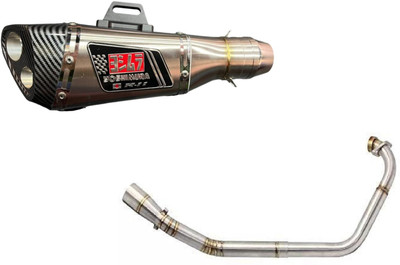 acube mart 1 R15 V2 bike bend pipe, 1 R15 V2 bike exhaust Combo