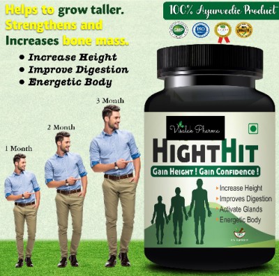 visalak pharma Height Hit | Male Height Gainer | Improve Height | 30 N