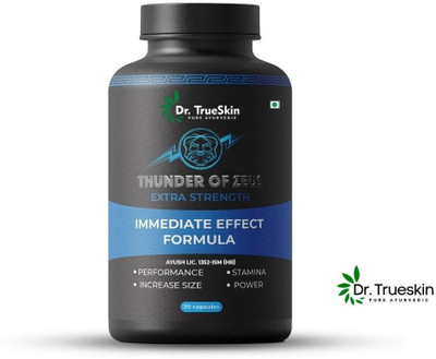 Dr.TrueSkin Thunder Of Zeus for stamina wellness energy(30 Capsules)