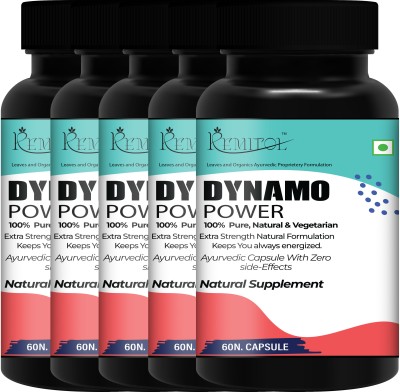 Remitol Dynamo Health Power Medicine For Men ` Stays Active All Day ` Restore Stamina(Pack of 5)