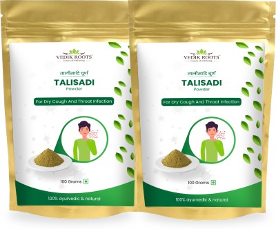 Vedikroots Talisadi Powder For Cough And Cold 100Gm(Pack of 2)