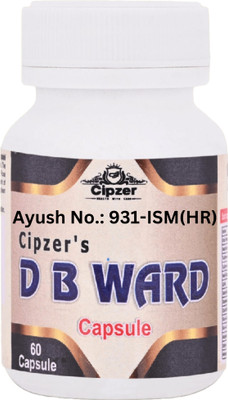 CIPZER D B Ward 60 Capsules To Boost Liver Health, Energy, Bones & Joint Health(60 Capsules)