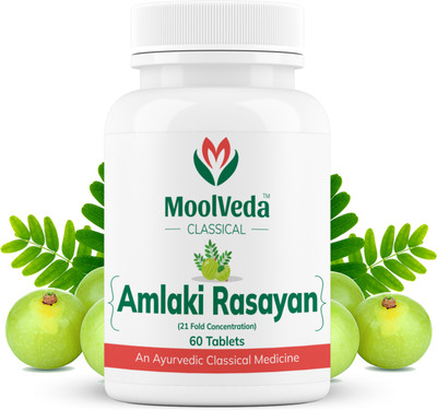 moolveda Amalaki Rasayan Tablet | Boost Imune Function | 60 Veg Tablets(60 Tablets)
