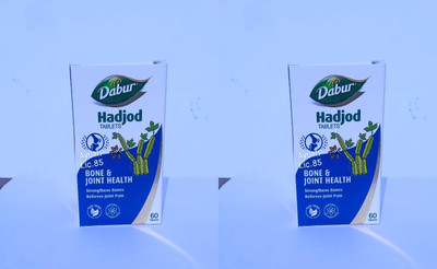 Dabur Hadjod Tablets(Pack of 2, 60 Tablets)