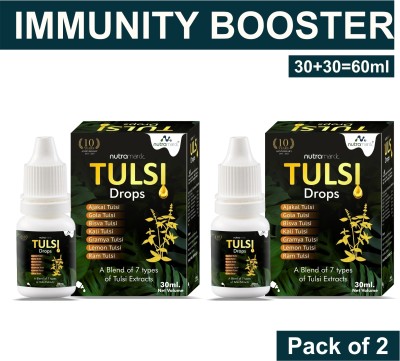 NUTRAMARCK Sapt Tulsi Drops | Natural Immunity Booster(Pack of 2)