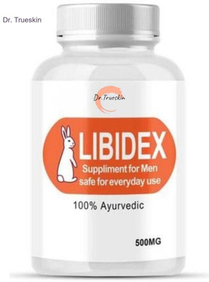 Dr.TrueSkin Libidex Capsules - Men’s Performance, Vitality & Stamina Formula AY(30 Capsules)