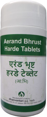 DHANVANTARI Aerand Bhrust Harde Tablet - 100 gm(Pack of 4, 400 g)