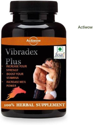 ACTIWOW Vibradex Plus Capsule Unlock Your Energy Potential I09(30 Capsules)