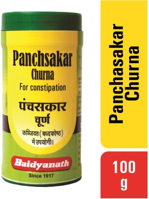 Baidyanath Panchsakar Churna 100gm, Natural Constipation Relief Healthy Digestion
