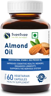 Sri Sri Tattva Memo Charge-Almond oil Capsules,60 Tab| 500mg