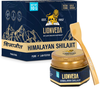 LIONVEDA Original Pure Shilajit For Men 10g For Stamina & Energy | Lab-Tested Gold Grade(10 g)