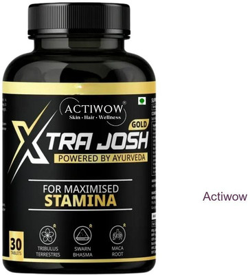 ACTIWOW Xtra Josh Gold Capsules - Stamina for the Bold(30 Capsules)