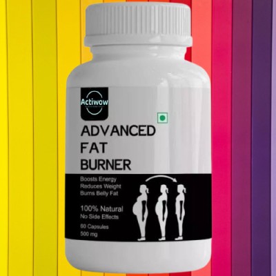 ACTIWOW Boosts Advance Fat Burner Weight Loss Capsule Boosts Energy Reduce Weight_huhgg(60 Capsules)