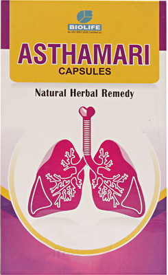 BIOLIFE ASTHAMARI CAPSULE PACK OF 1(60 Capsules)