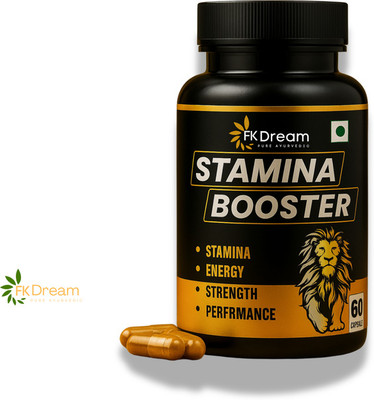 Fkdream Natural Stamina Booster helps to regulate your internal body clock right.(60 Capsules)