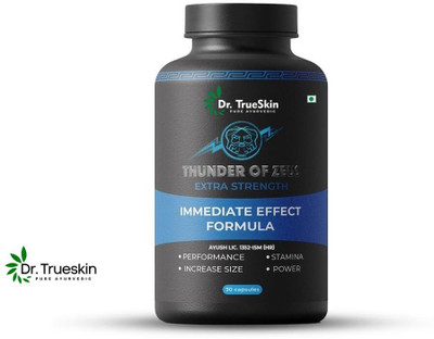 Dr.TrueSkin Thunder Of Zeus for stamina wellness strength aid(30 Capsules)