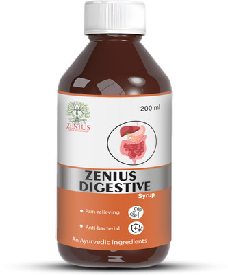 Zenius Digestive Syrup for Acid Reflux & Weight Management & Improving Digestion Syrup(200 ml)