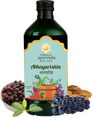 Kerala Ayurveda Abhayarishta | Herbal Laxative for Bowel, Piles & Constipation(450 ml)