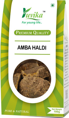 yuvika Amba Haldi - Jangli Haldi - Curcuma Aromatica - Wild Turmeric(100 g)