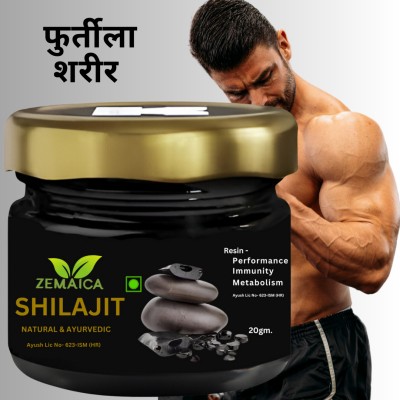 Hindustan Ayurveda Shilajit / Helps Boost Immunity / 20g / Pack 1