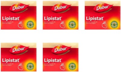 Dabur Lipistat Capsule (10*5 Capsule) For cholesterol(Pack of 5)