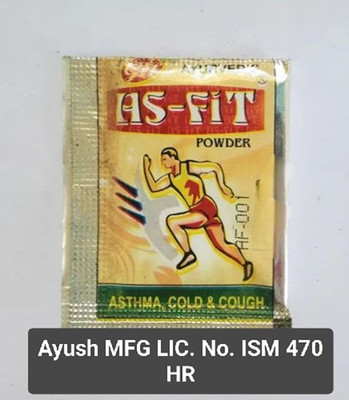 Genex GH As Fit Powder For Asthma, Cold And Cough Pack of -56 POUCHES.(Pack of 56, 56 g)