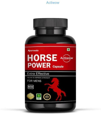 ACTIWOW Horse Power Capsule Boosts testosterone & stamina KI105(30 Capsules)