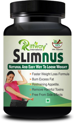 Riffway Slimnus Herbal Solution | Weight Loss Capsule Fast Fat Burner(30 Capsules)