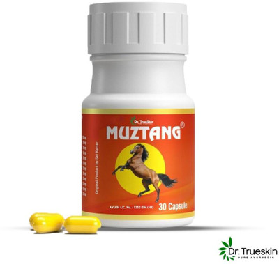 Dr.TrueSkin Liv Muztang Herbal Men’s Strength Force 30 Capsules(30 Capsules)