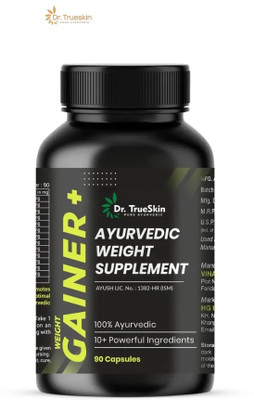Dr.TrueSkin Weight Gainer+ Capsules for Daily Energy Strength(90 Capsules)
