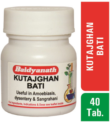 Baidyanath Kutajghan Bati 40 Tablets (Pack Of 3)(120 Tablets)