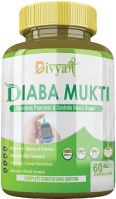 Divya Shree Diaba Mukti Capsule Support 800Mg(60 Tablets)