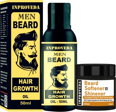 INPROVEDA Men Beard Hair Growth Oil