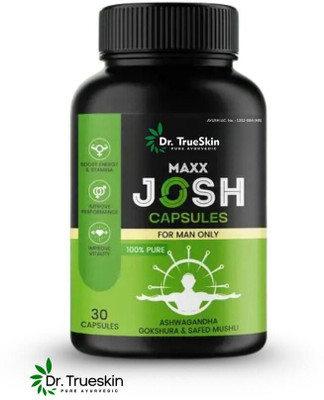 Dr.TrueSkin Max Josh Herbal Capsules for Men’s Active Fitness(30 Capsules)