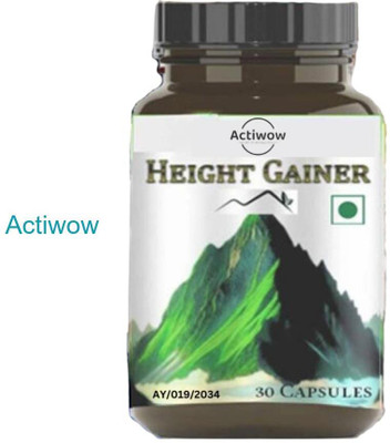ACTIWOW Height Gainer Capsules for Optimal Growth at Any Age(30 Capsules)