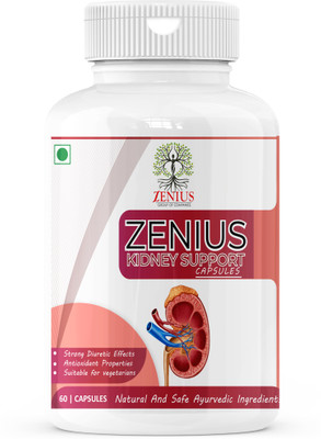 Zenius Kidney Support Capsules Kidney Health: Capsules for Well-being(60 Capsules)