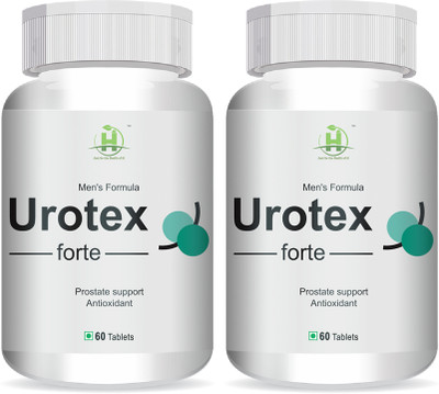 Healthy Nutrition Urotex Forte T Booster Support Energy Supplement(Pack of 2, 120 Tablets)