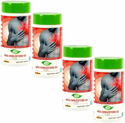MEGHDOOT Ayurvedic MEG Cholestro GO Powder 100gm pack of 4(Pack of 4, 0.4 kg)