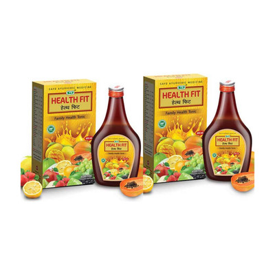 Tara HEALTH FIT AYURVEDIC SYRUP FOR HEALTH WELLNESS PACK OF 2(Pack of 2, 900 ml)
