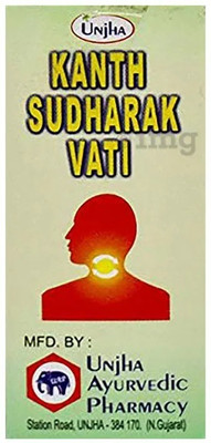 Unjha Kanth Sudharak Vati Tablet (2 Packs, 10 gm Each)(Pack of 2, 10 g, 10 g)