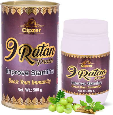 CIPZER 9 Ratan Prash Build stronger immunity with Herbal Chyawanprash(500 g)(PACK OF 2)(1 kg)