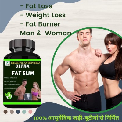 Health Ayurveda Ultra Fat Slim, , Fat Burner, Loss Body Weight , Capsule ,